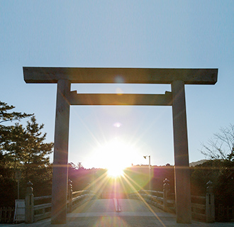 Ise Jingu (Uji-bashi Bridge)